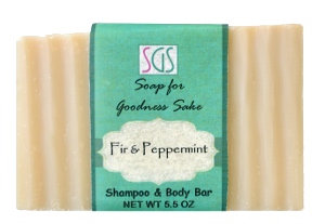 Fir and Peppermint Shampoo and Body Bar *SALE