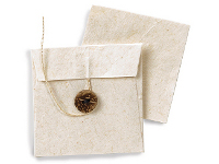 Handmade Wild Grass Paper Cards with Envelopes