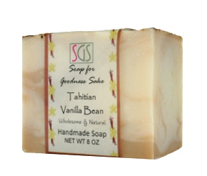 Tahitian Vanilla Bean Soap Big Bar