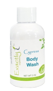 Trial Size Exactly! Organics Cypress Natural Body Wash