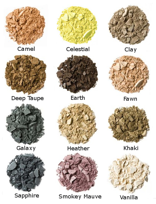Ecco Bella Eye Shadow Colors
