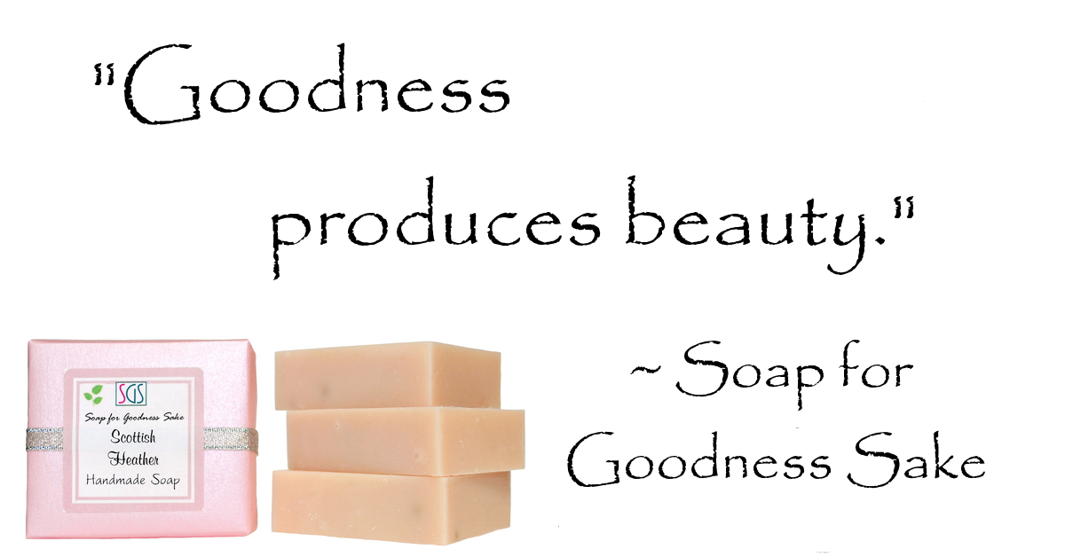 Organic Facial Soap by Soap for Goodness Sake